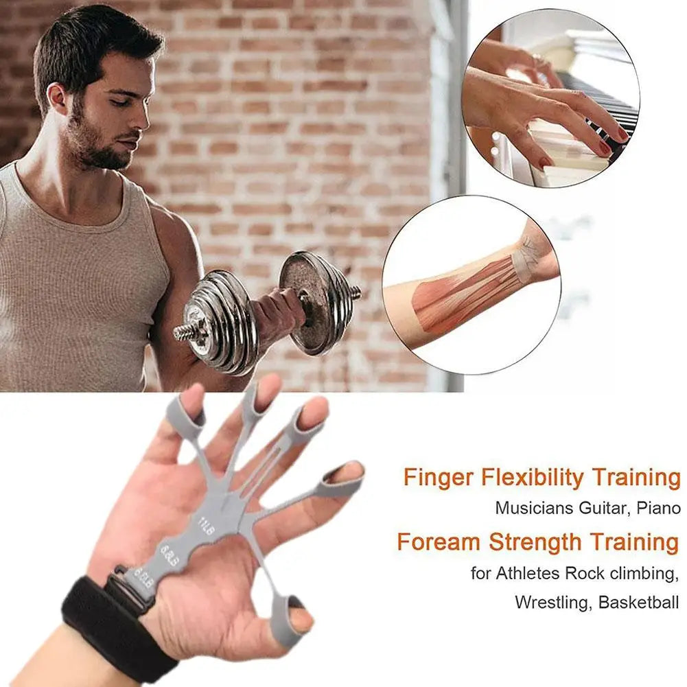 Hand Grip 5 Finger Exerciser Strength